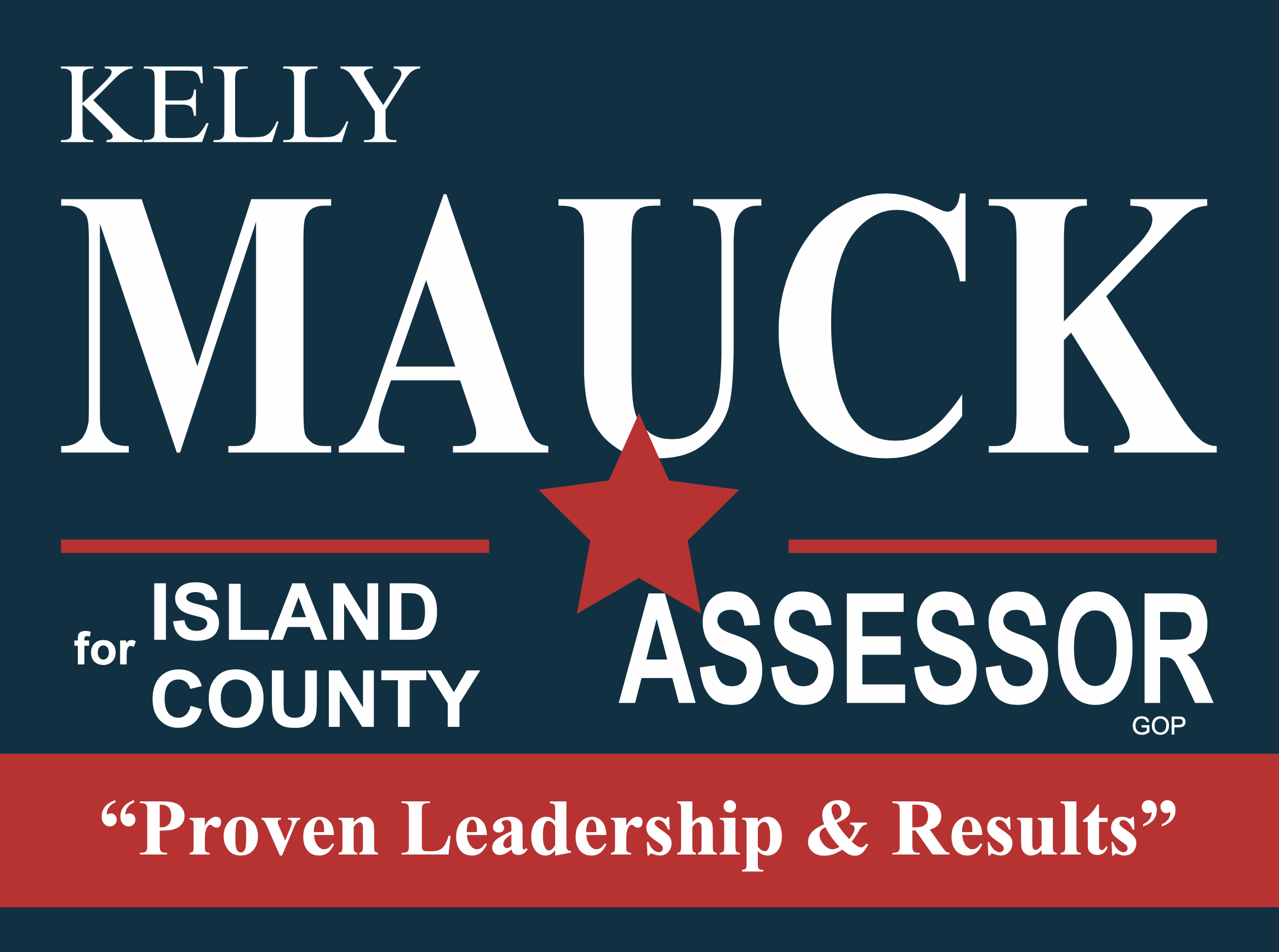 Mauck for Island County Assessor